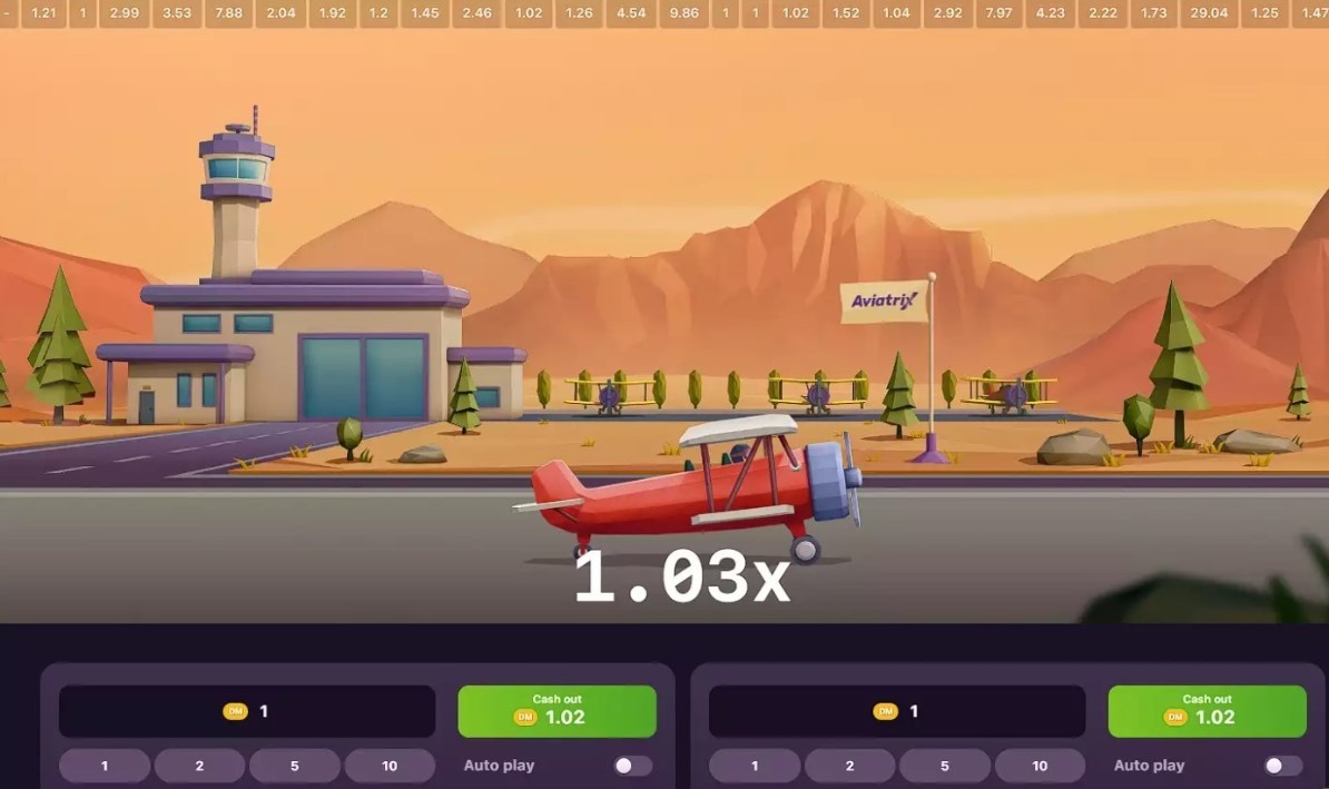 aviatrix crash game
