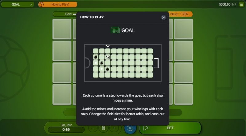 Cómo jugar a Goal