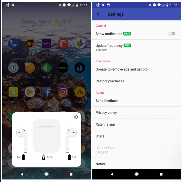 Come collegare gli AirPods a Android (cuffie originali e copie)