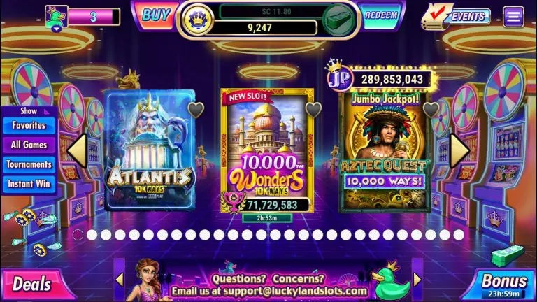 pobierz aplikację kasynową LuckyLand Slots