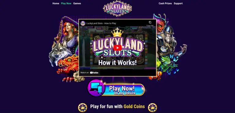 Aplicativo de cassino LuckyLand Slots