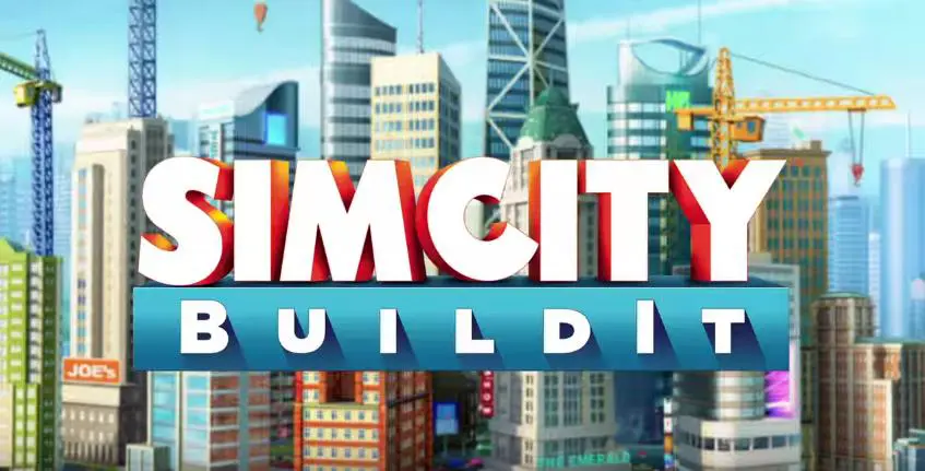 Simcity Buildit: Schikking van gebouwen en huizen