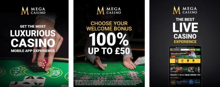 Mega Casino mobile games