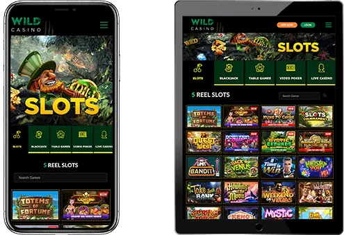 Wild Casino App herunterladen