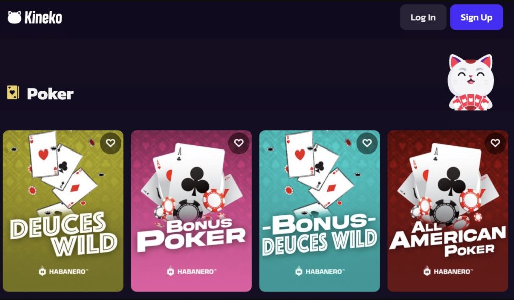 kineko poker