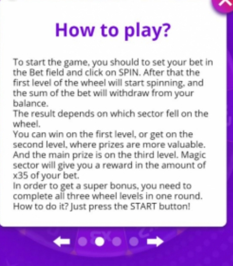 Magic Wheel how to play