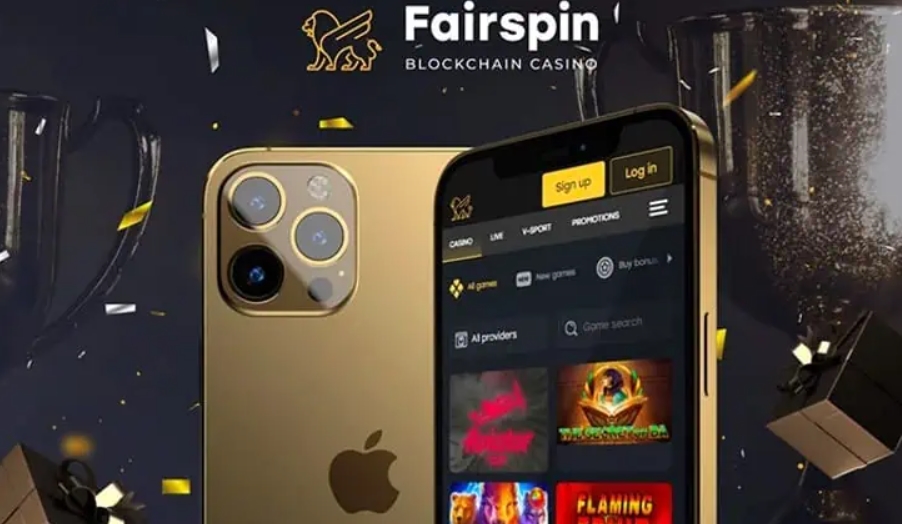 aplicativo móvel fairspin
