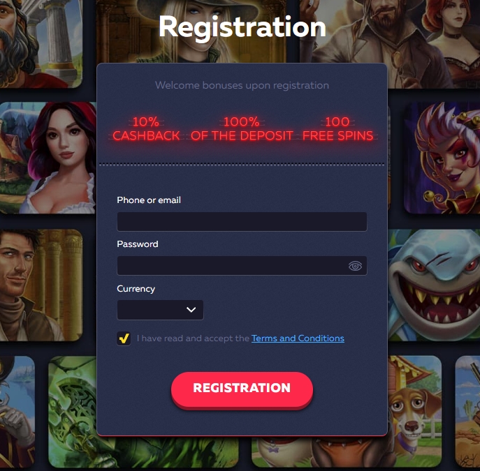 vavada регистрация в онлайн казино