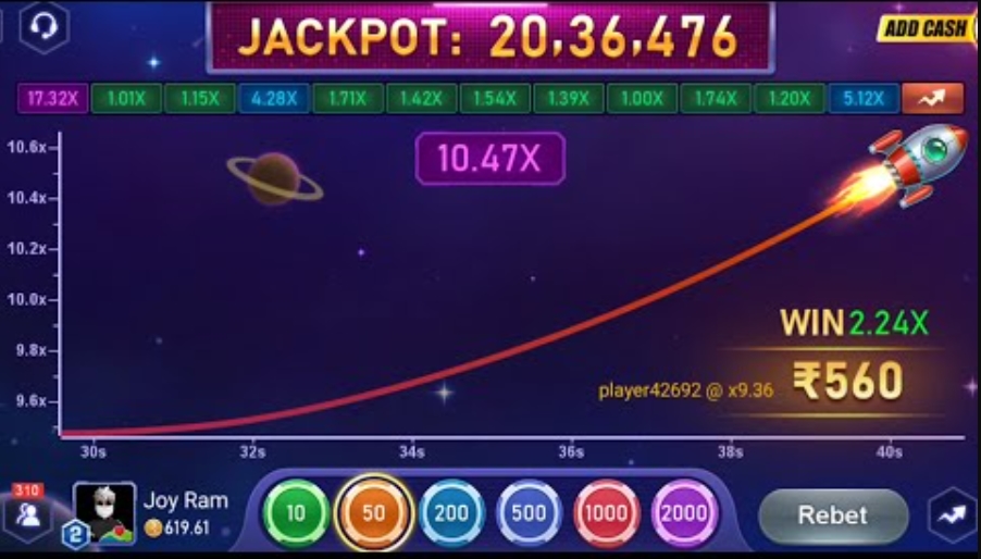 rocket gambling