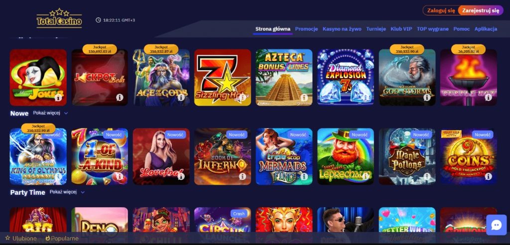 total casino игровые автоматы