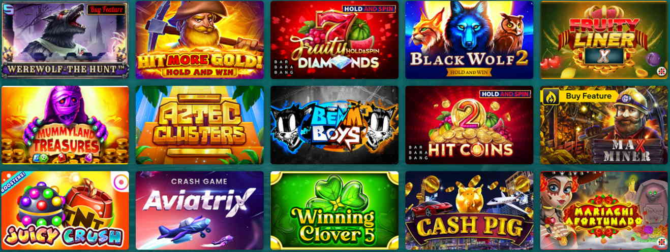 Games at 22Bet Casino