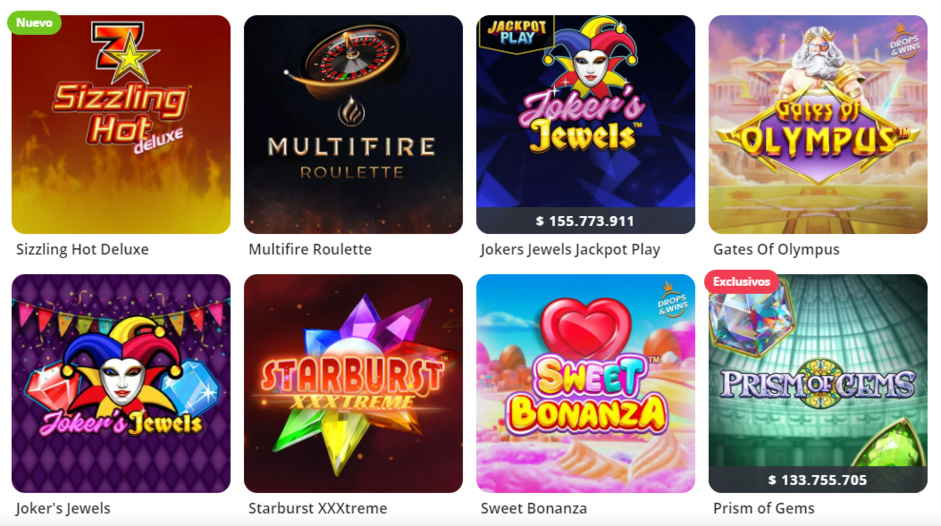 Games in Betsson Casino