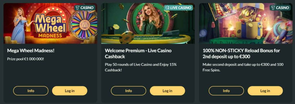 Bonus in Lemon Casino