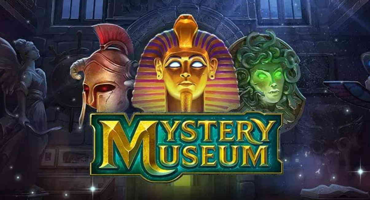 Écran de démarrage du slot Mystery Museum